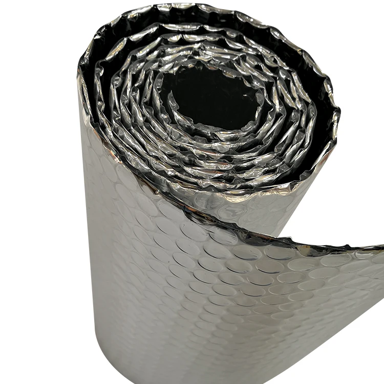 Aluminum foil heat fire resistant bubble roof insulation for building roof bubble foil insulation roll