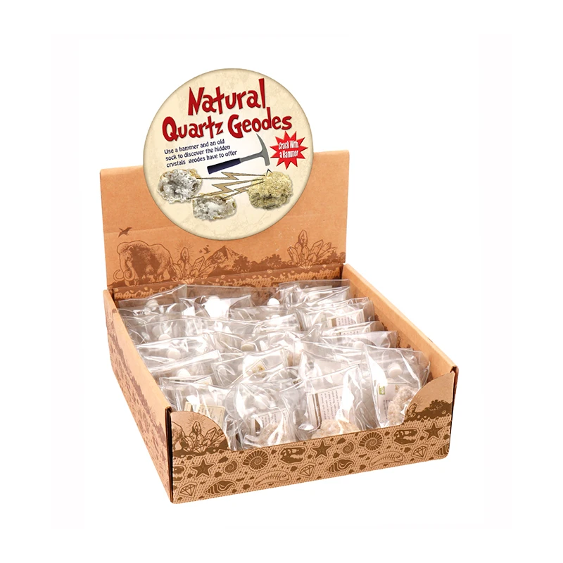 Break Your Own Diy Unopened Uncut Unbroken Crackable Large Whole Rock Agate Stone Druzy Quartz Geode Cluster Crystals For Sale