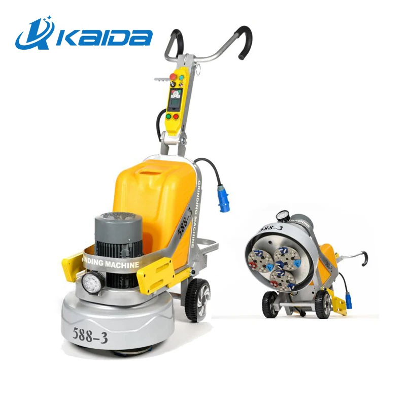 KAIDA 220v50hz эпоксидный пол бетонный сердечник шлифовальный станок