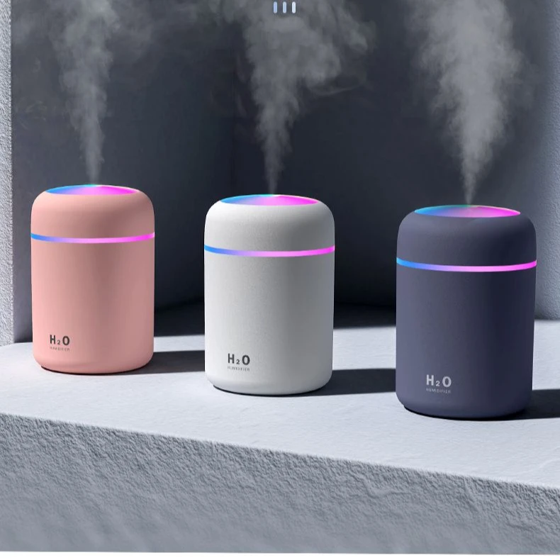 Wholesale custom logo in car smart Portable Usb Cool Mist Ultrasonic Mini Portable Air H2O Humidifier For Bedroom