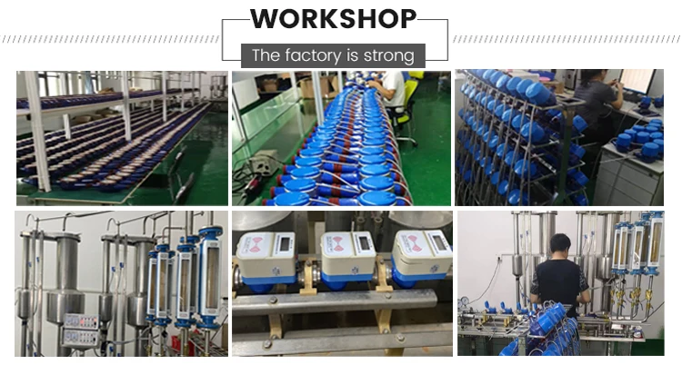 Factory Supply Brass 15mm Ultrasonic Water Meter GPRS Lora Flow Meter Double Channel R120-R400