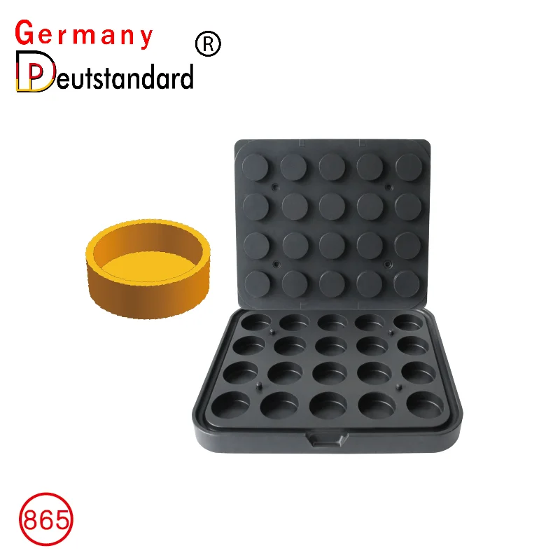 Germany Deutstandard NP-865 Round 55/53 mm 20 Hole Egg Tart Forming Machine Commercial Tartlets Bakery Machines For Sale