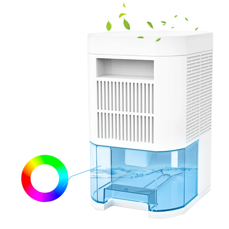New Arrival Portable Timing Home Mini Air Dehumidifier With LED Lights Electrical Small Dehumidifiers luftentfeuchter