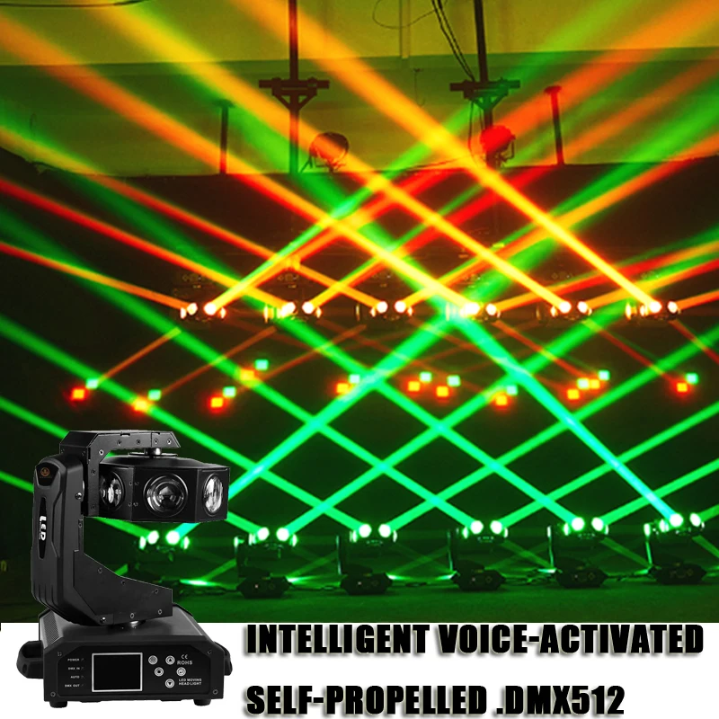 240W RGBW LED Moving Head Single Flying Magnetic Light For DJ Disco Stage Prom Bar Party Dance Club Strobe Lighting