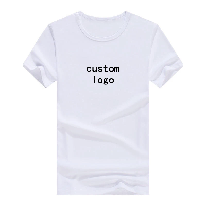 Cheap Price Custom White t Shirt Unisex Sublimation t Shirts Plain Blank White t Shirt Below $1