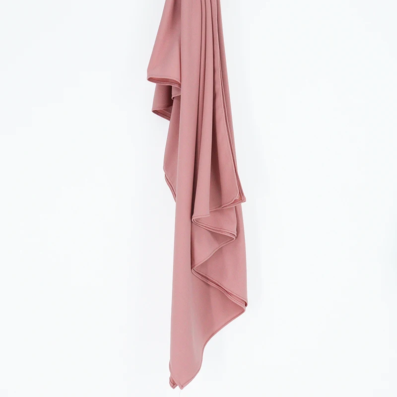 Custom made lycra jersey hijab high quality stretchy lycra shawls for Muslim women Dubai Quality shawls