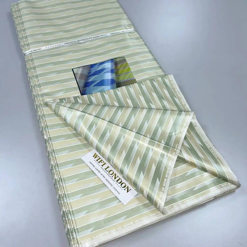 Bazin Riche original 2024 Dubai Atiku fabric for men  jacquard fabric African fabric basin Riche Femme high quality