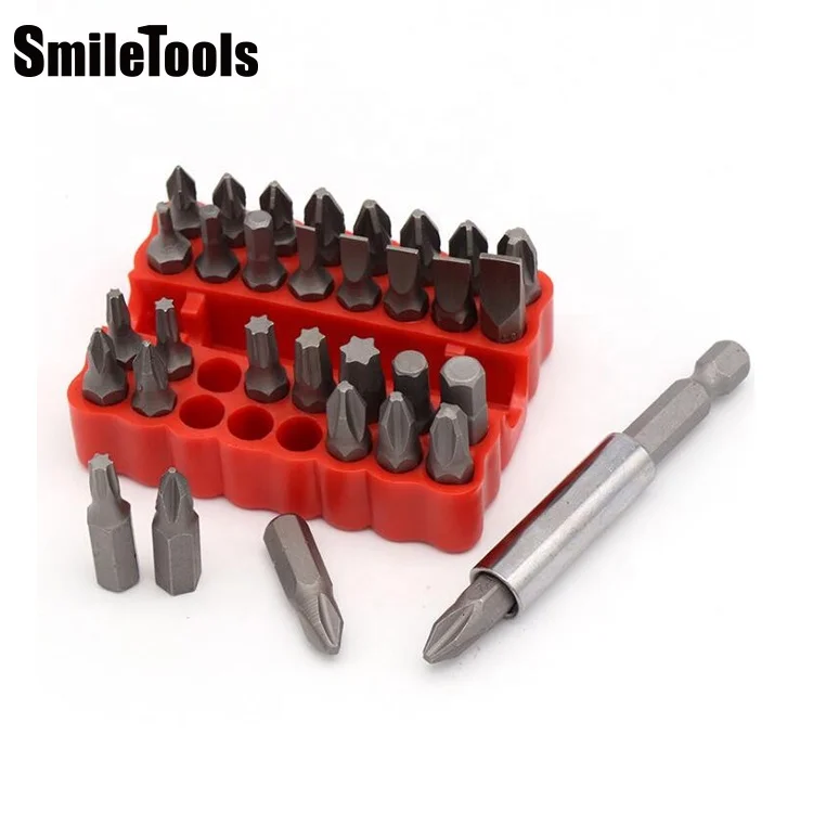  33 шт. Твердые Биты для отвертки комплект безопасных винтов шестигранные биты электрических отверток аксессуары