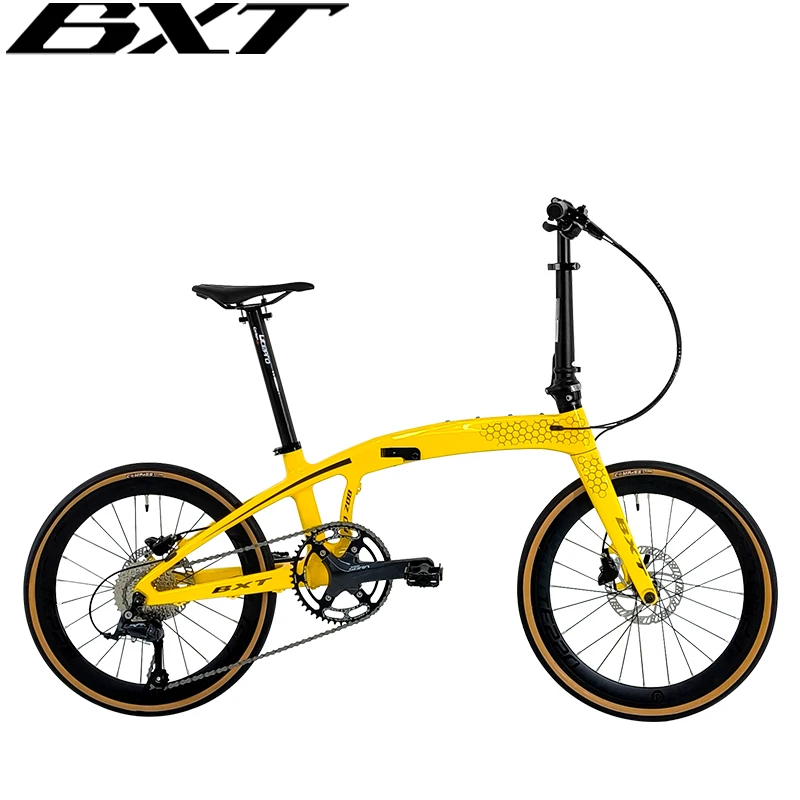 BXT Folding Bike Wholesale Factory 20 Inch Carbon Fiber Lightweight Foldable Bicycle For Work Commuting Fold Bicycle For Adult