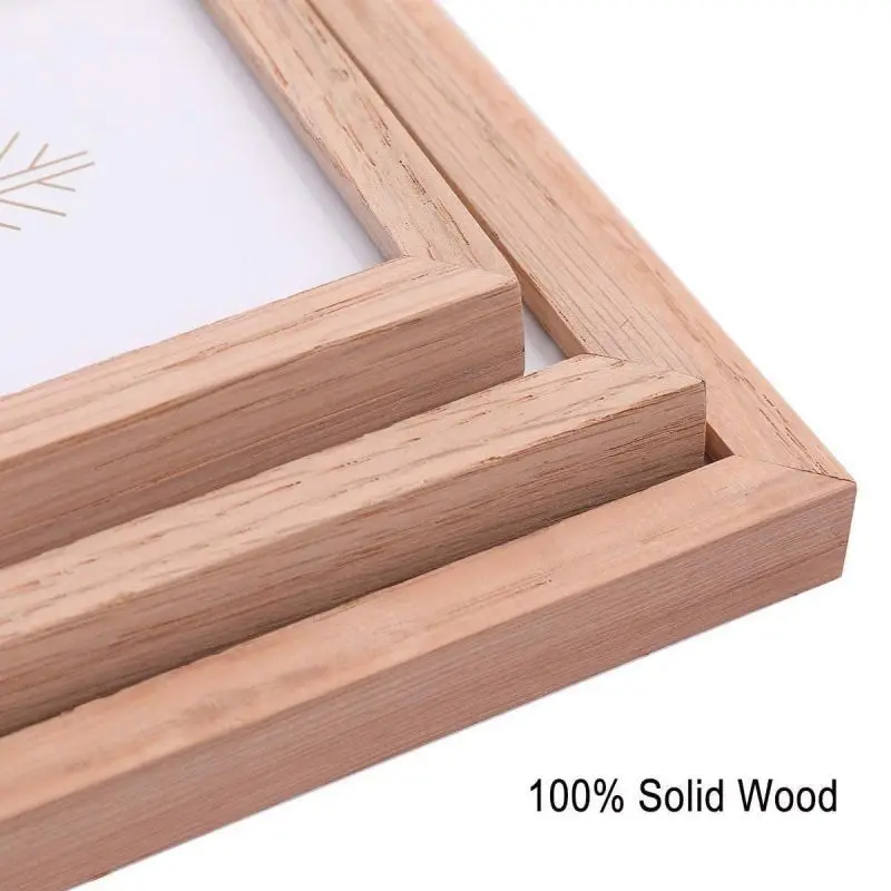 Деревянная квадратная фоторамка МДФ 4x4 под заказ от производителя