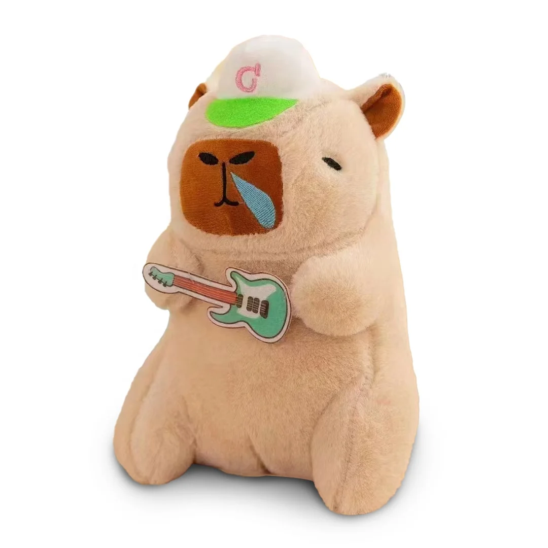 Изготовленный на заказ низкий минимальный мягкая гитара capibara en peluche de plushe touch capybara куклы каваи плюшевые игрушки