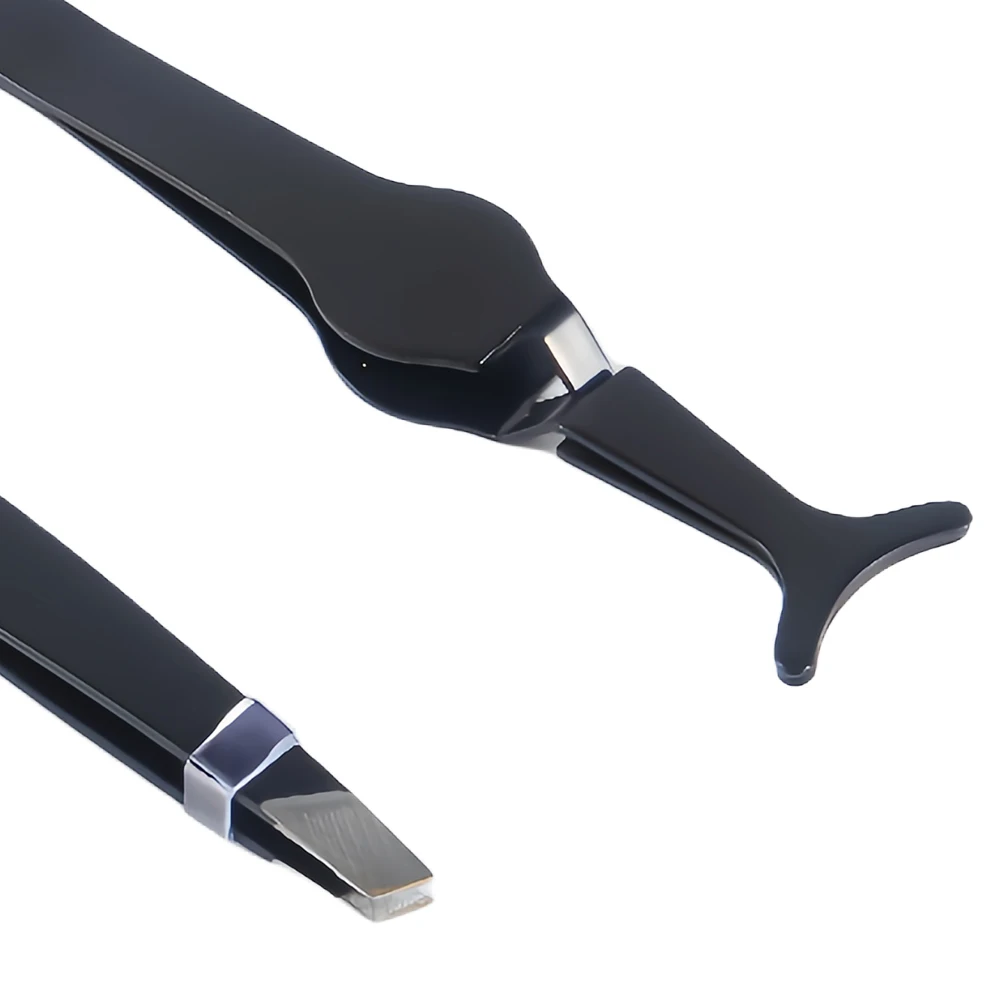 Stainless Steel Grafting Eyelash Tweezers New False Eyelash Tweezers Eyebrow Clip Eyebrow Brush Beauty Eyelash Set