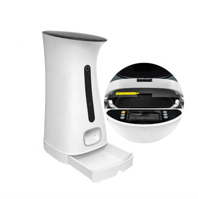 New Smart Pet Feeders Wifi Connect Remote Operate pet feeder automatic Cat Dog Feeder