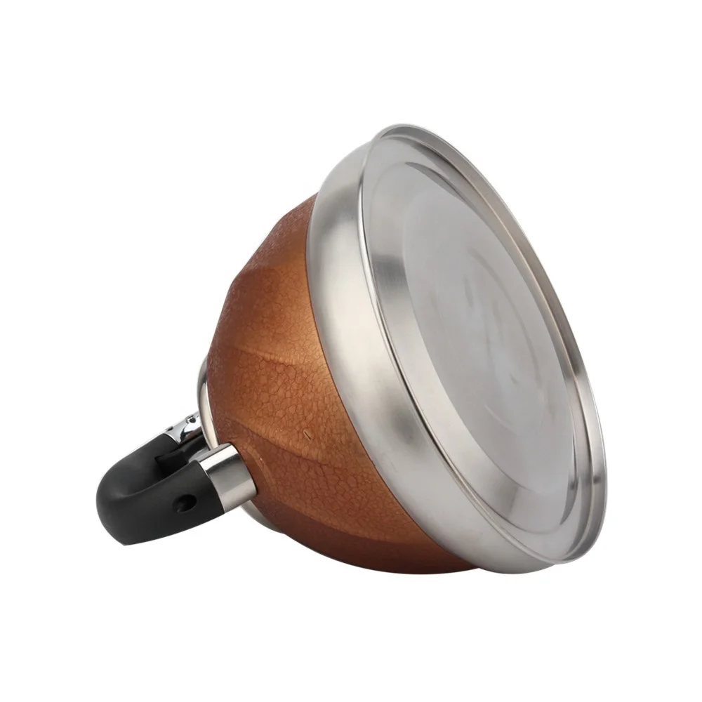 Stainless Steel Whistling Kettles Teapot With Anti-Hot Handle, Hot Water Boiling Tea Pots For Stove Top, 3L Tea Kettle Stovetop