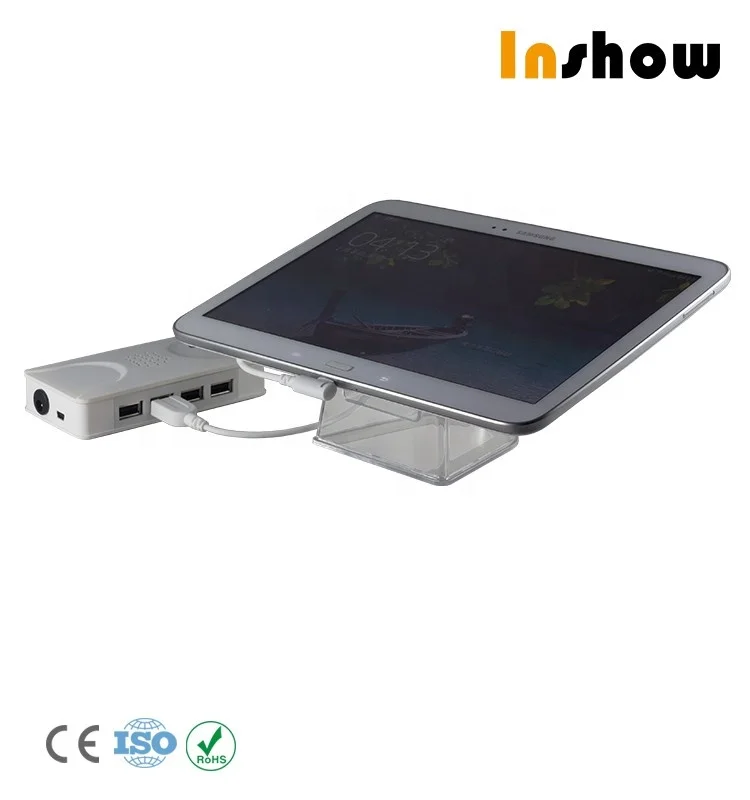 INSHOW Micro USB Smart Phone Security Alarm and Charge Spring Cable