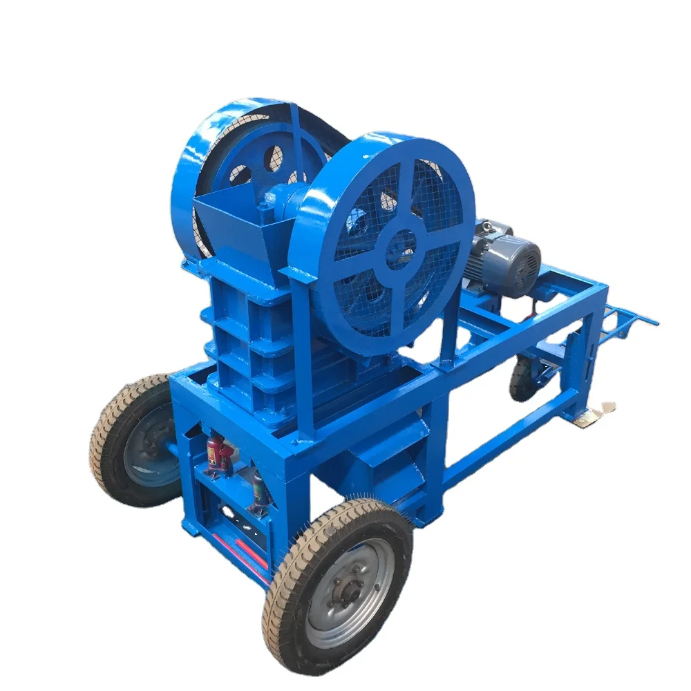 HUAHONG Top Quality Small mobile Jaw stone Crusher
