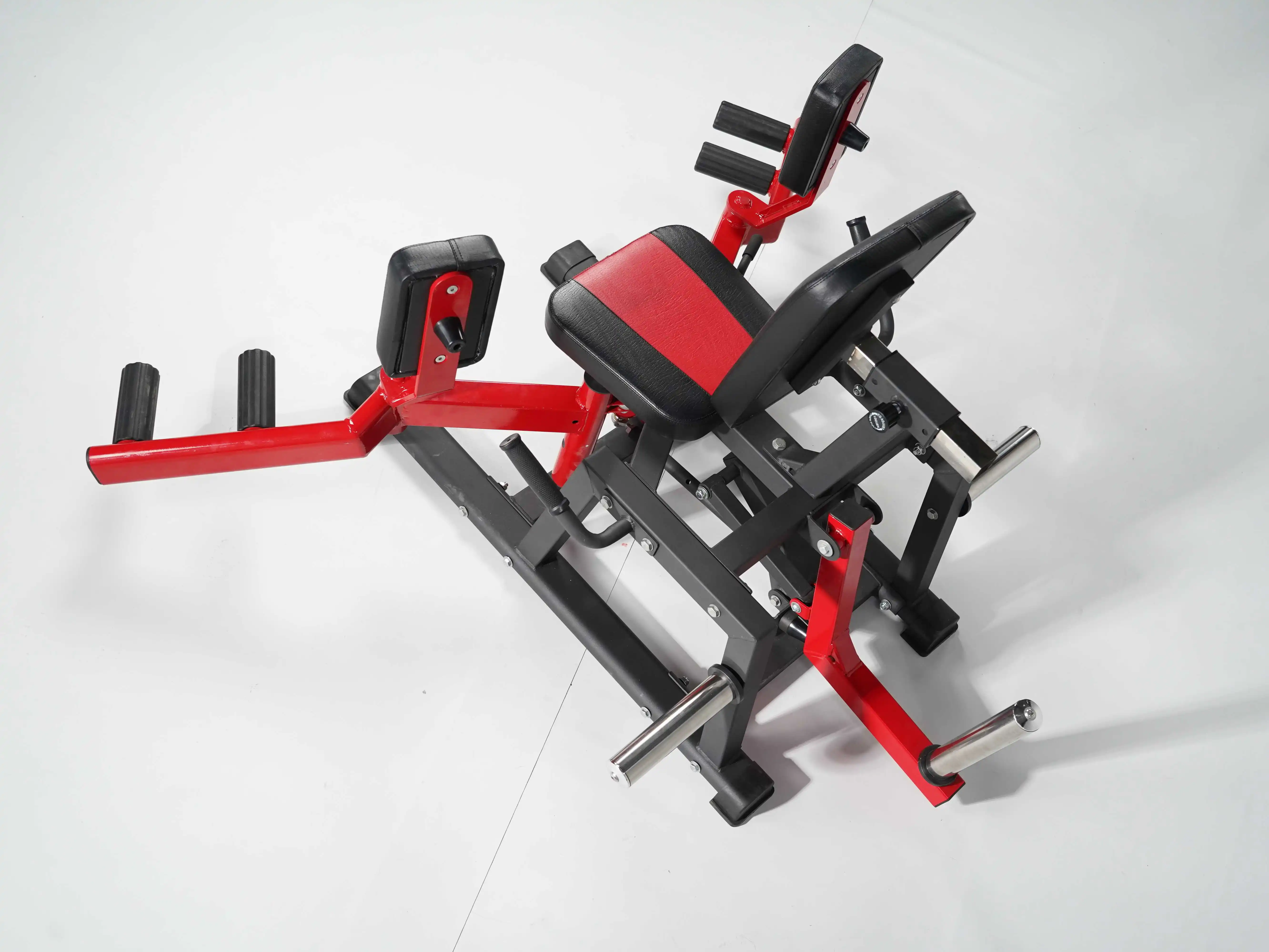 IUNNDS Wholesale Adjustable Seated Multi-functional Leg Curl Leg Extension Plate Loaded Machine Gym Equipment