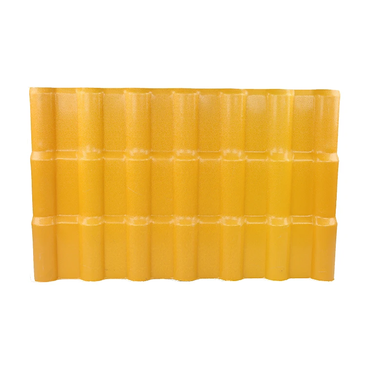 lightweight korean roof tiles with asa resin coating