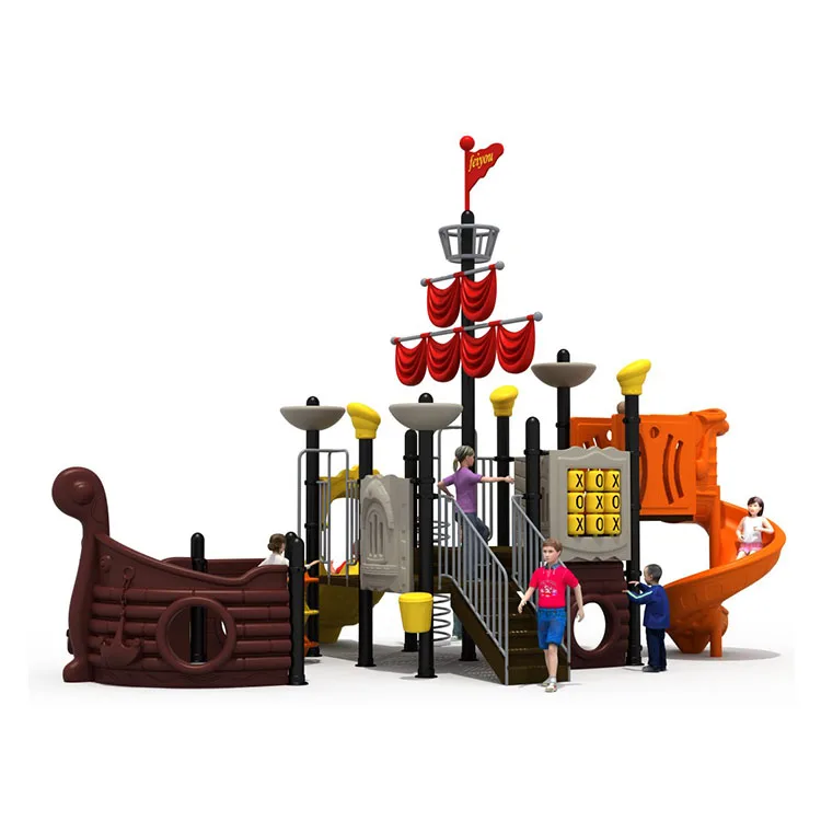 Children Funny Outdoor Playground Plastic Slide Kids Outdoor Playground Equipment Park Sand Playground