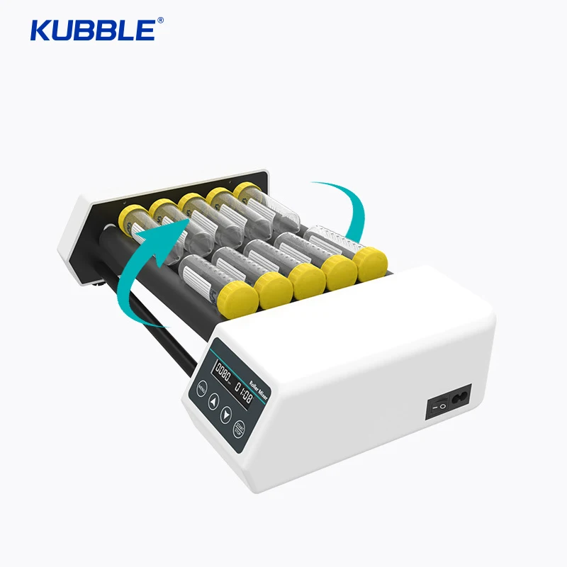 CHINA Roller Mixer With 6 Rollers Plastic Blood Sample Test Tubes Bowl Stainless Steel Lab Blood Sample Roller mixer