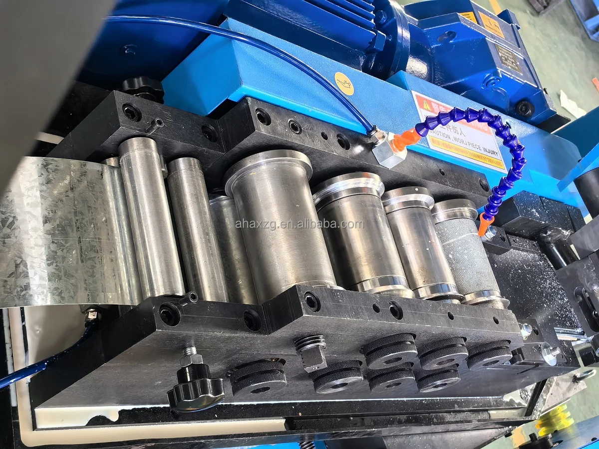 The basic pipe making machine,spiral tubeformer,spiral tube forming machine