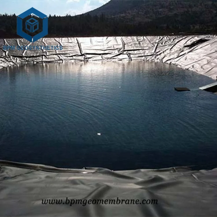 HDPE 1mm Thick Geomembrane for Dam Construction in Zimbabwe