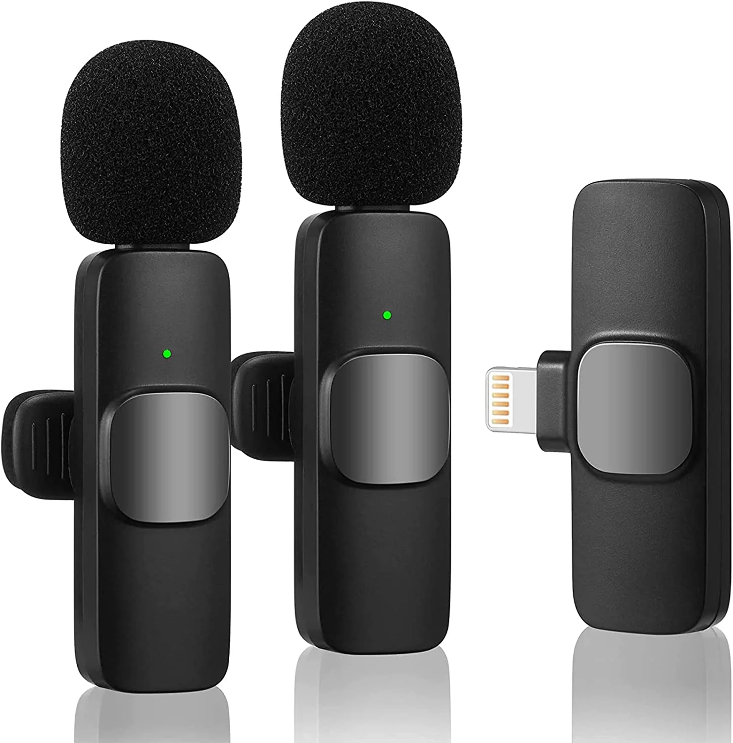 Slamoe K9 Mini Lapel Podcast Mic USB Professional Lavalier Gaming Wireless Microphone for Mobilephone