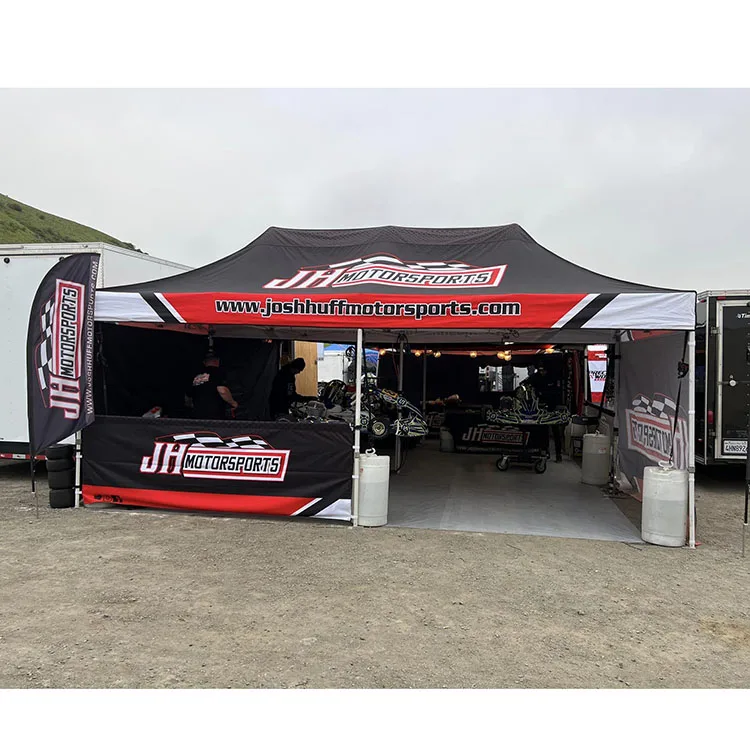 Sunshine custom logo tent Motorcycle racing car accessories outdoor advertising event tent
