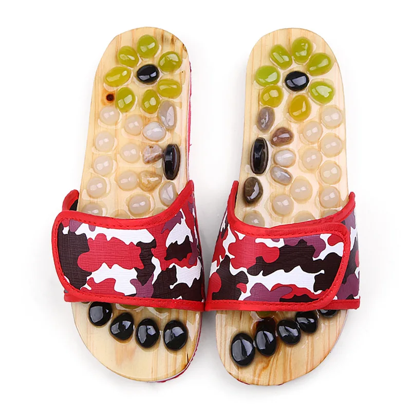 Лекарство и педикюр, акупунктура, новая обувь унисекс для пар, домашняя износостойкая обувь для массажа ног и циркуляции крови