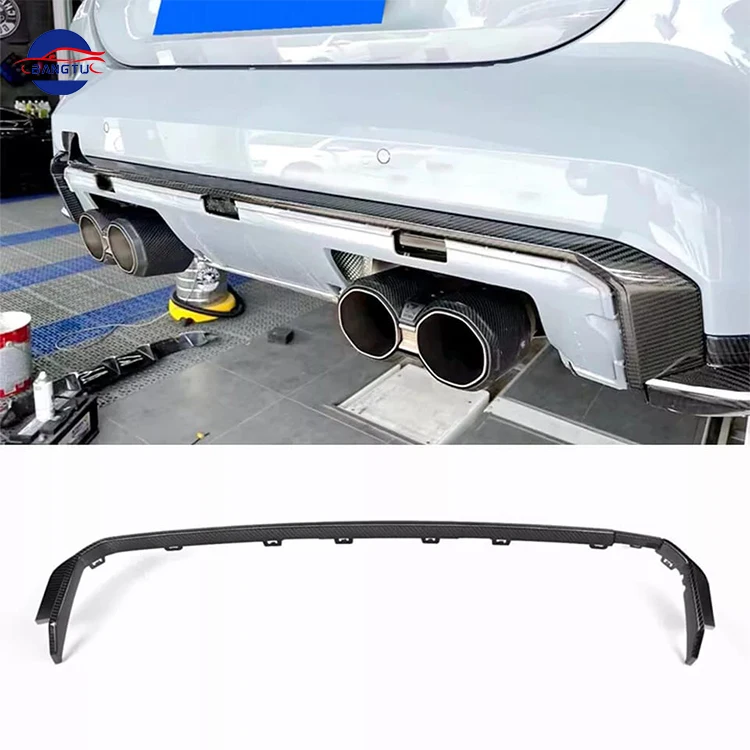 Factory Direct Sale Rear Diffuser Trim For BMW G80 G82 G83 M3 M4 2021+ Dry Carbon Fiber Rear bumper Trim
