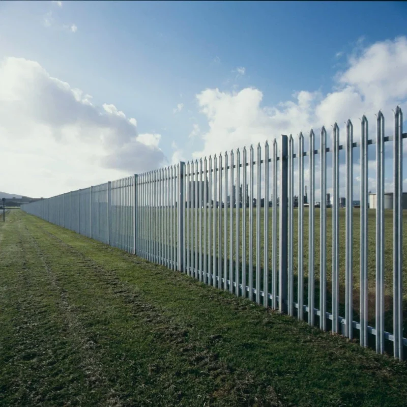 Chinese curvy palisade fence palisade fence for gate pvc coated palisade fence