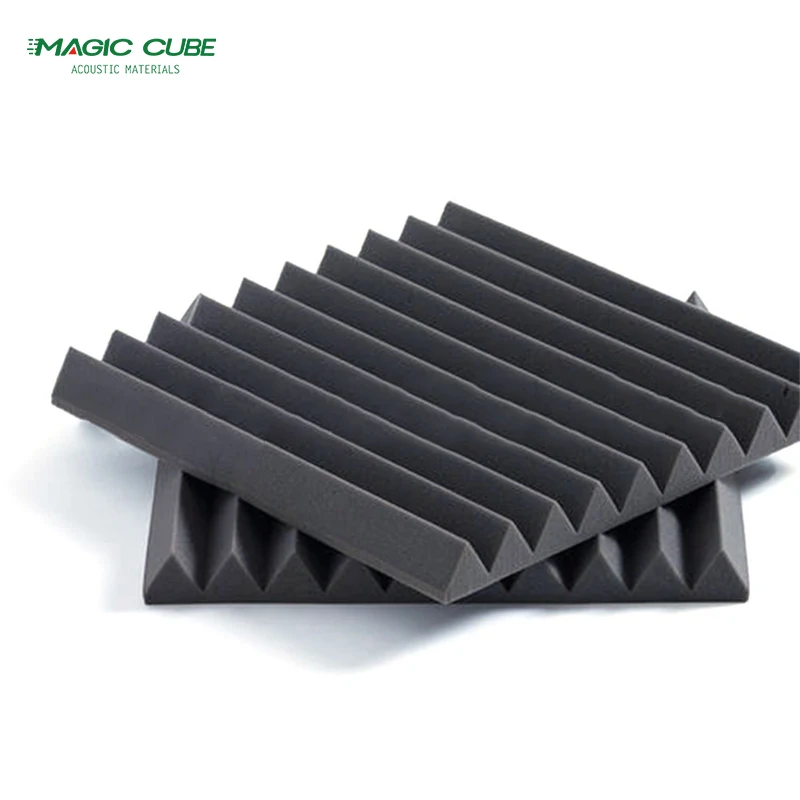 Wholesale blue thick soundproof acoustic foam noise reduction panels