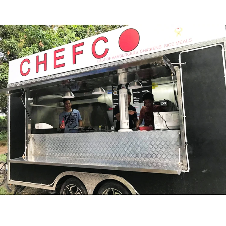  Мобильная кофейная тележка Churros машины для пищевых продуктов фургоны пищевые прицепы автофургоны используемые продажи в