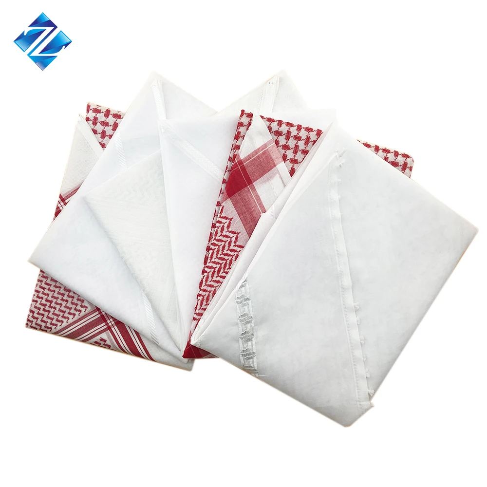 
High-class and comfortable customized pure cotton knitted scarf breathable pleated ribbed knit turban head scarf 