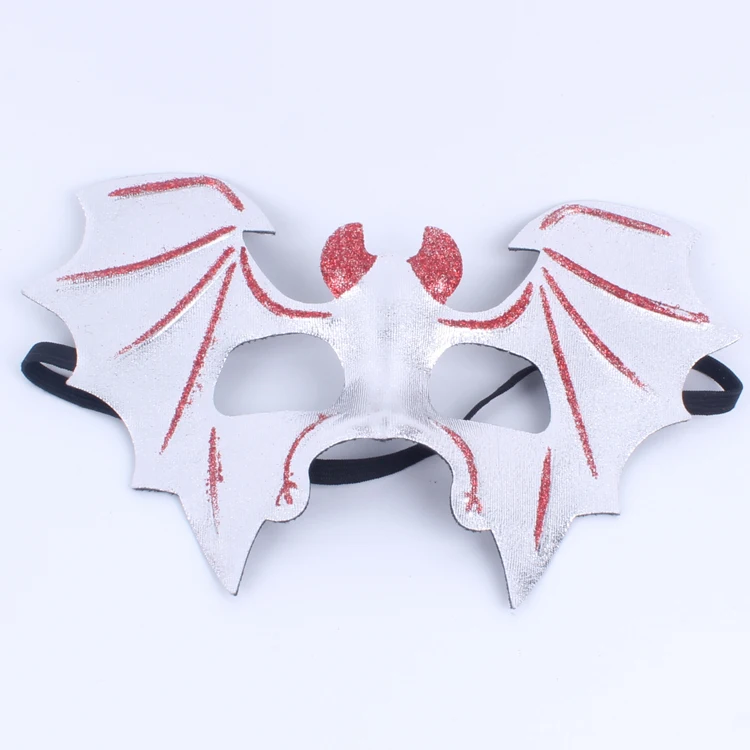 Adult Masquerade Halloween Party Costume Bat Half Face Masks