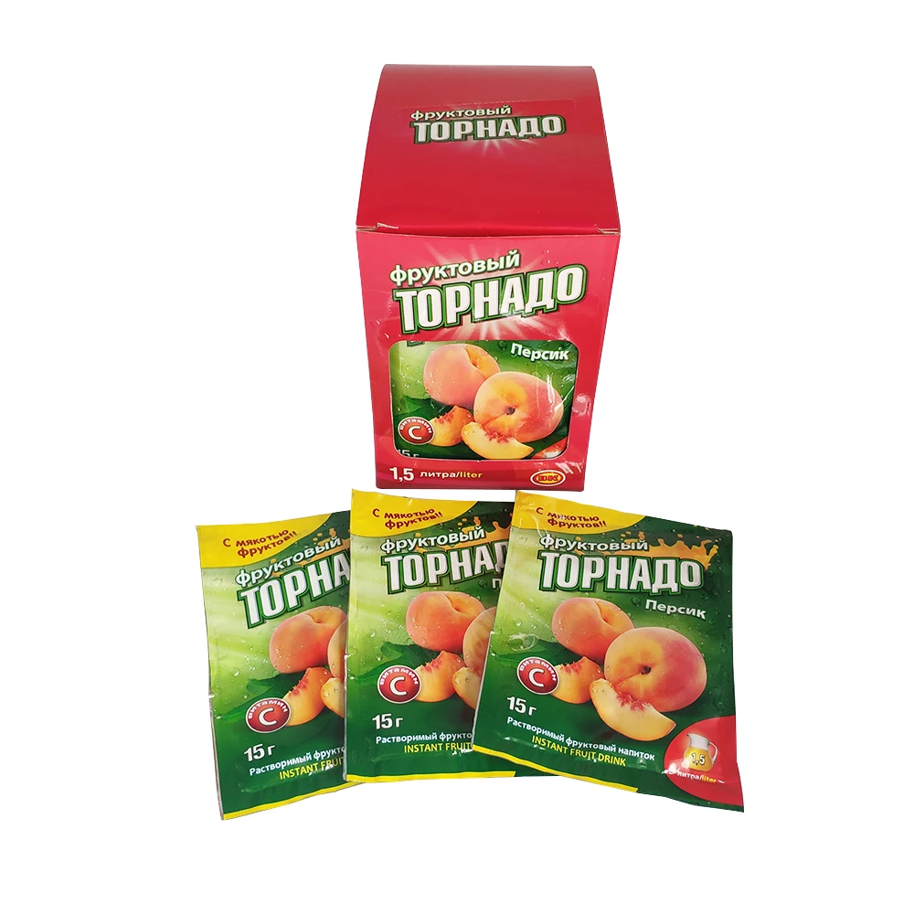 Персик мгновенный Фруктовый Ароматизированный напиток порошок