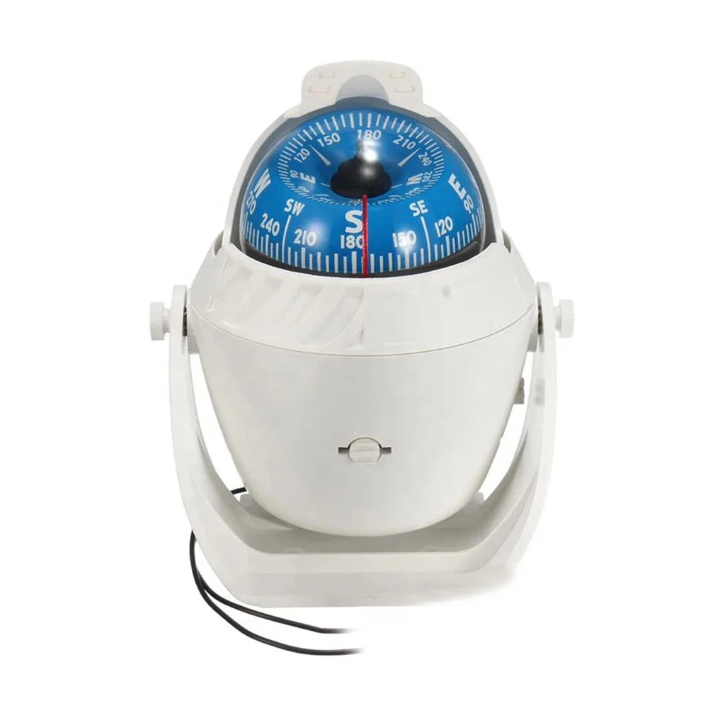 Boat Vehicle Car Navigation Compass lC760 Sea Navy Marine Electronic Ship High Precision Positioning LED Night Light