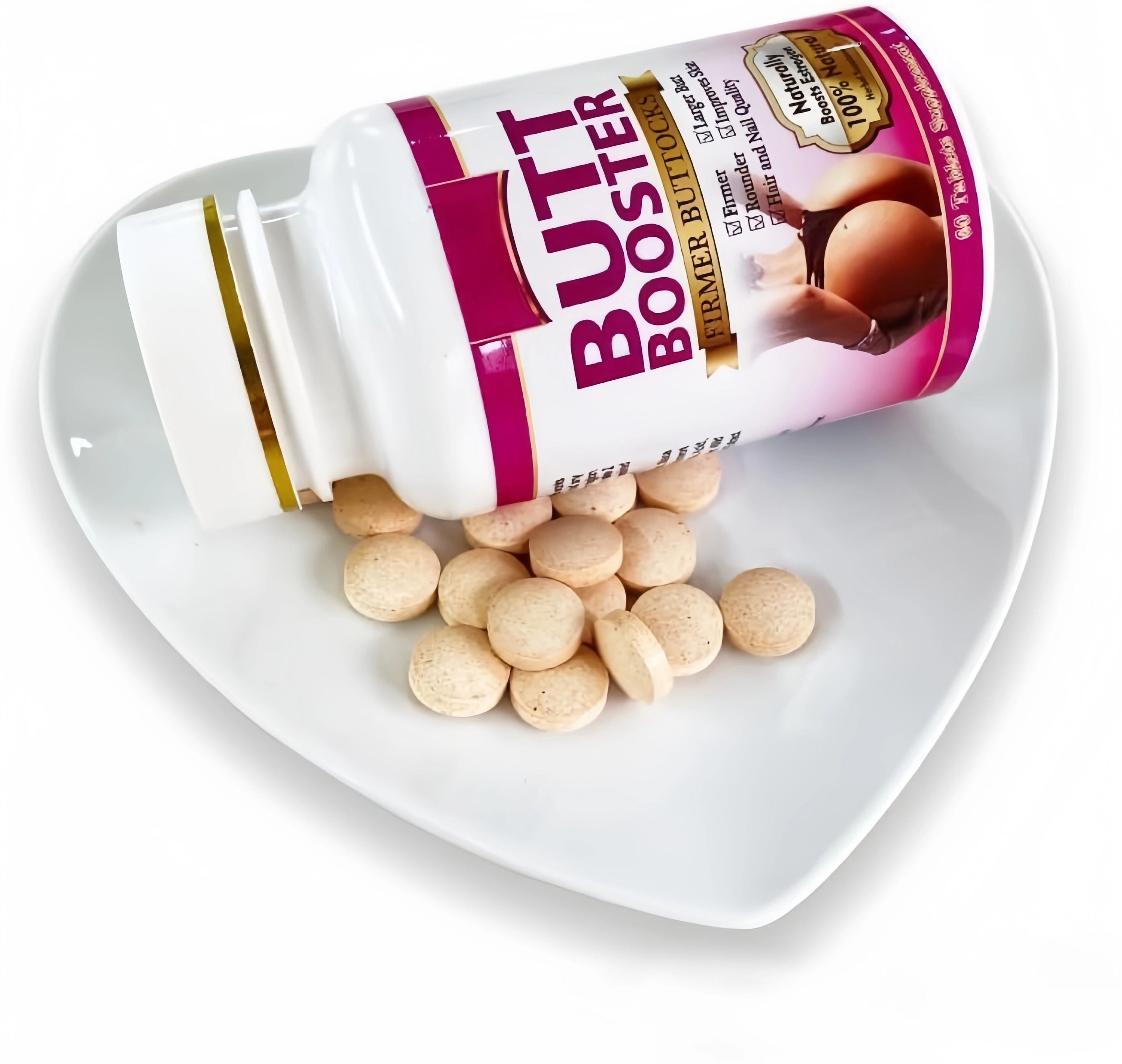 OEM Private Label Butt Enhancer Vitamins Capsules  herbal extract   health food supplements  for Adults