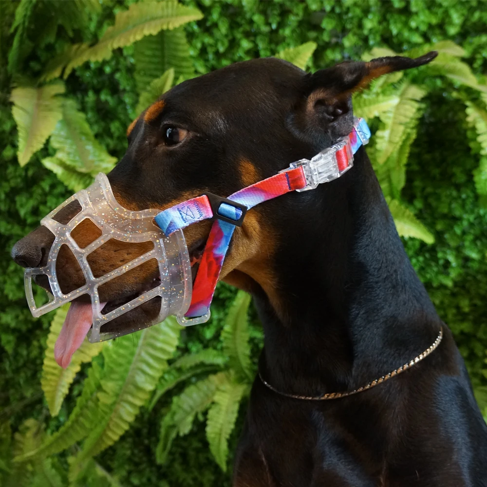 Мягкий резиновый дышащий намордник для собаки, намордник для собаки высокого качества с пряжкой