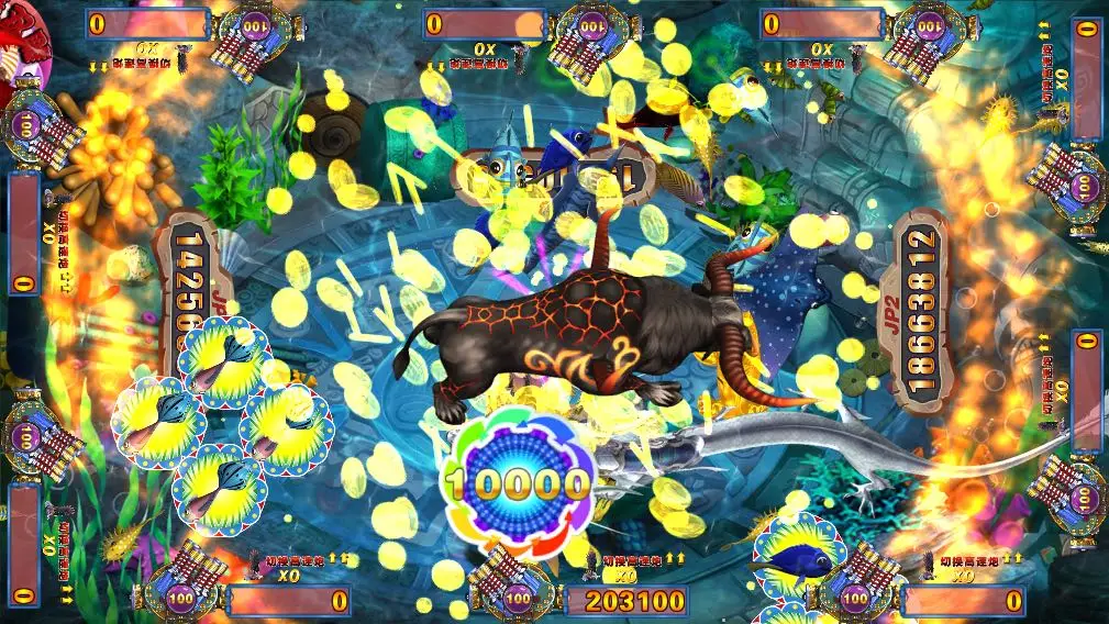 2021 High quality Lucky Bull  Fish game gambling machine for sale