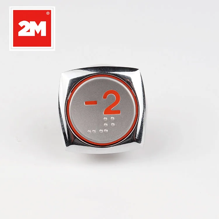 The Elevator LOP and COP Push Button-2 with Colour Push Button