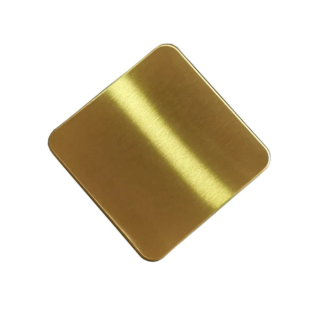 Chinesse Professional High Quality Factory suppliers PVD coated 304 mirror stainless steel sheets Thickness PVD Sheet