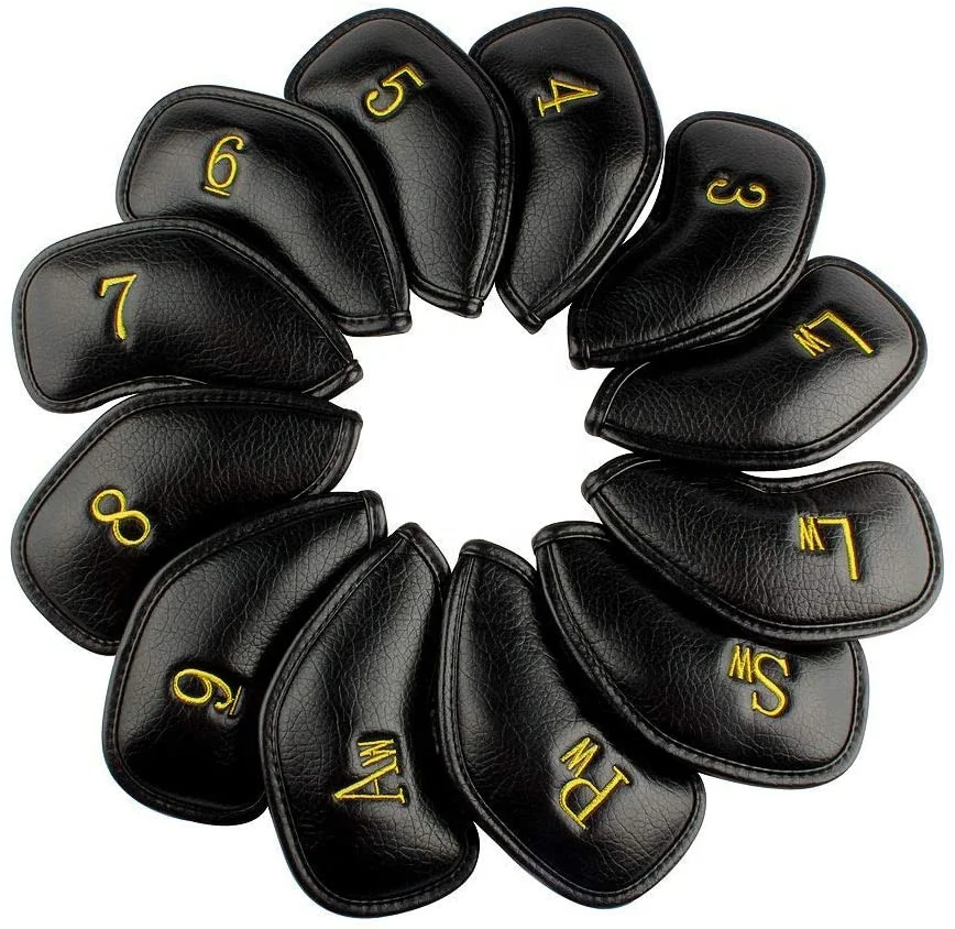 Новый дизайн водонепроницаемый прочный легкий Синтетическая кожа клюшки для гольфа Гольф головные уборы