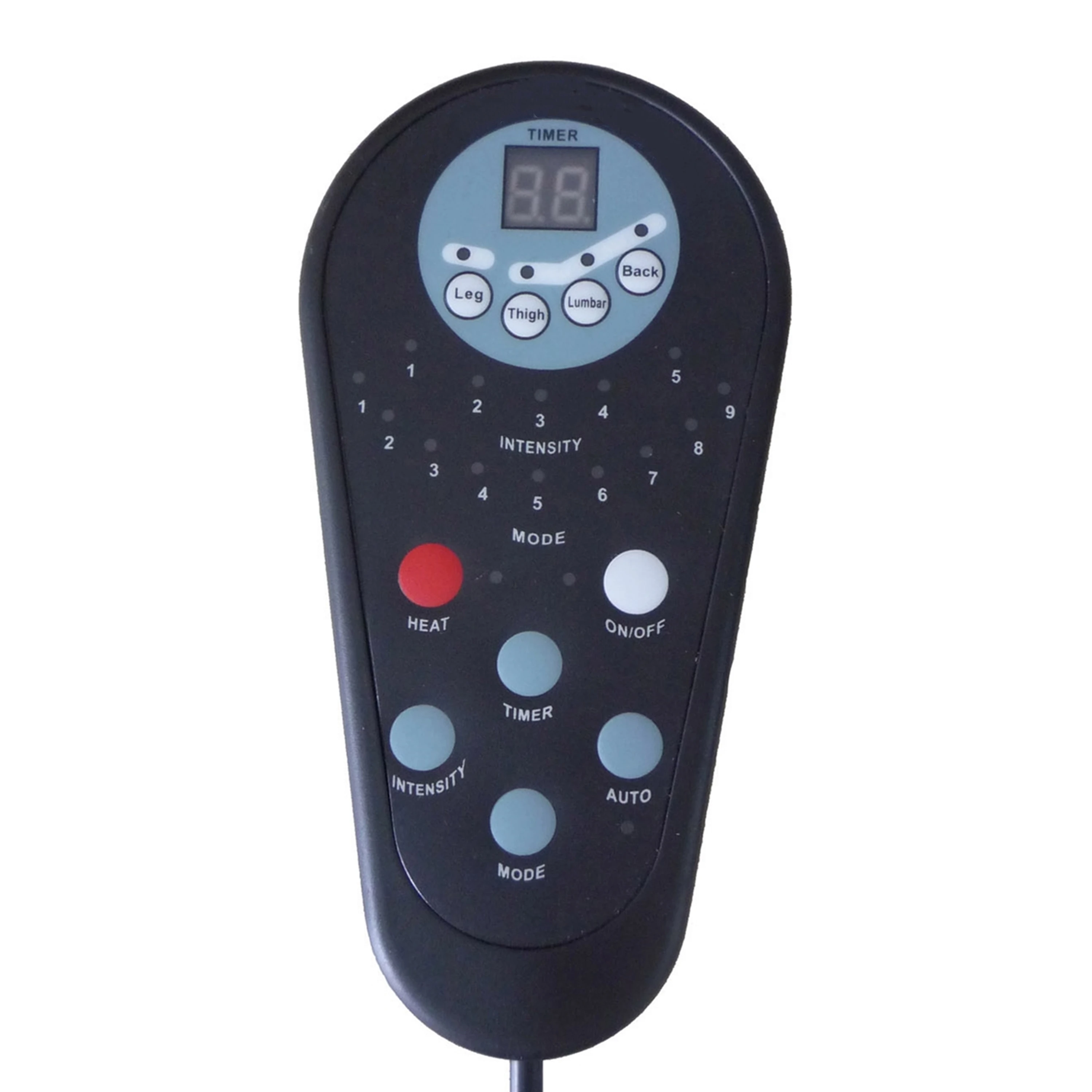 Massage system customized Vibration motors and infrared heating pad massage bed matt accessories