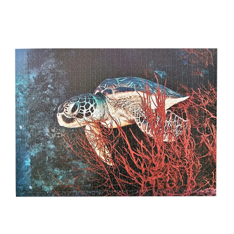 Customized 1000 Pieces Paper Board Signature Collection Jigsaw Puzzle
