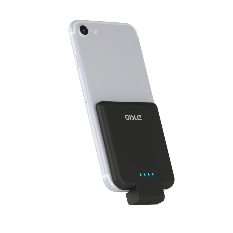 OISLE Best portable phone charger small power bank 2800mah battery case for iphone 7/8/11/x/xr