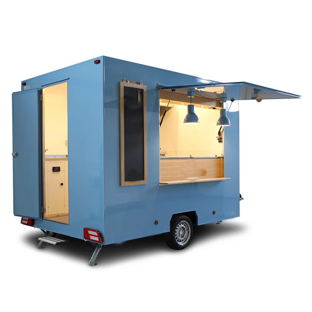Mobile bbq trailer mobile food car for sale pizza truck food cart mobile catering truck food trailer with kitchen