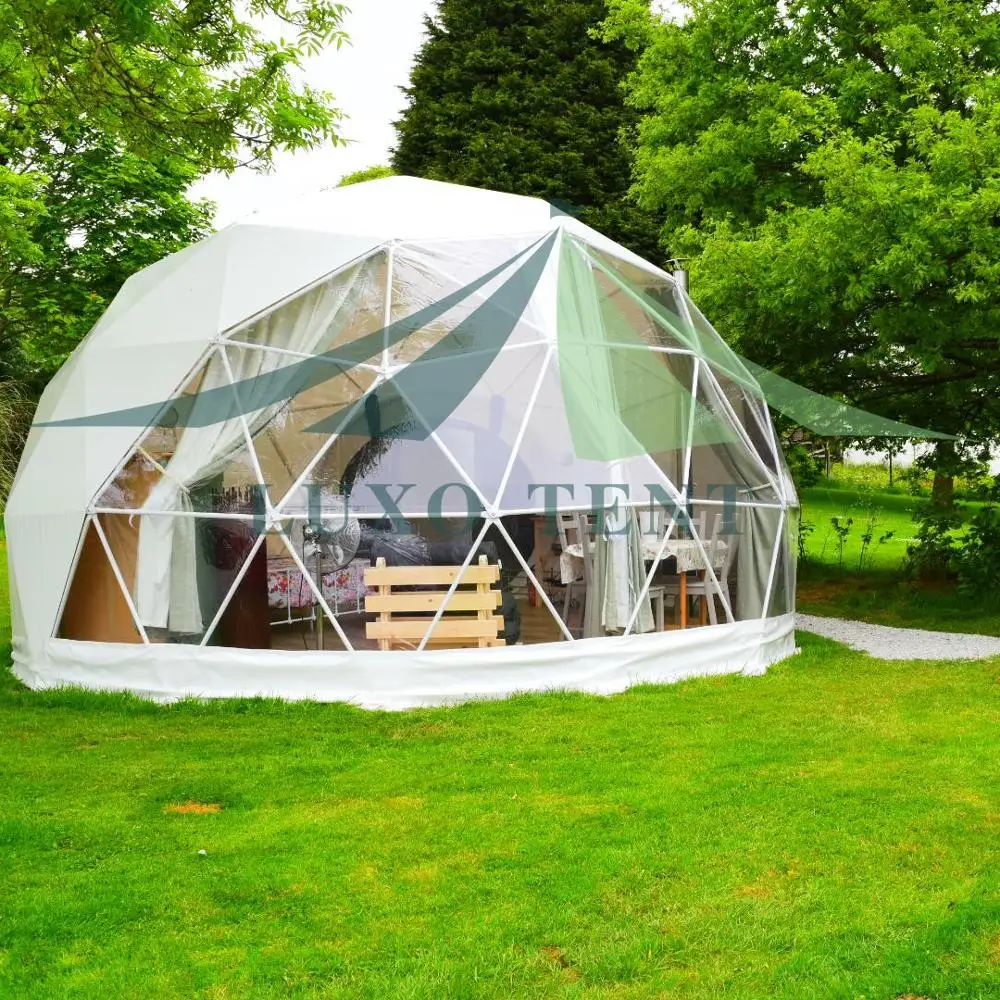 Купольная палатка Glamping Купольный Дом диаметром 6-12 м для роскошного кемпинга и курорта