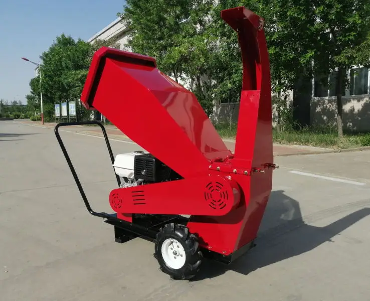 Машина для измельчения древесины 15HP с бензиновым двигателем