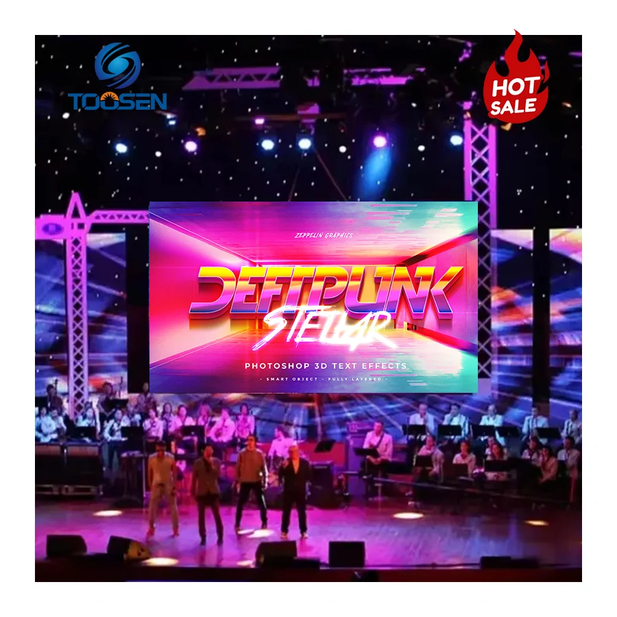 Easy To Maintain 4K 8K LED Screen High Refresh Large Indoor Advertising Screen Outdoor Rental LED Display Media Video Wall